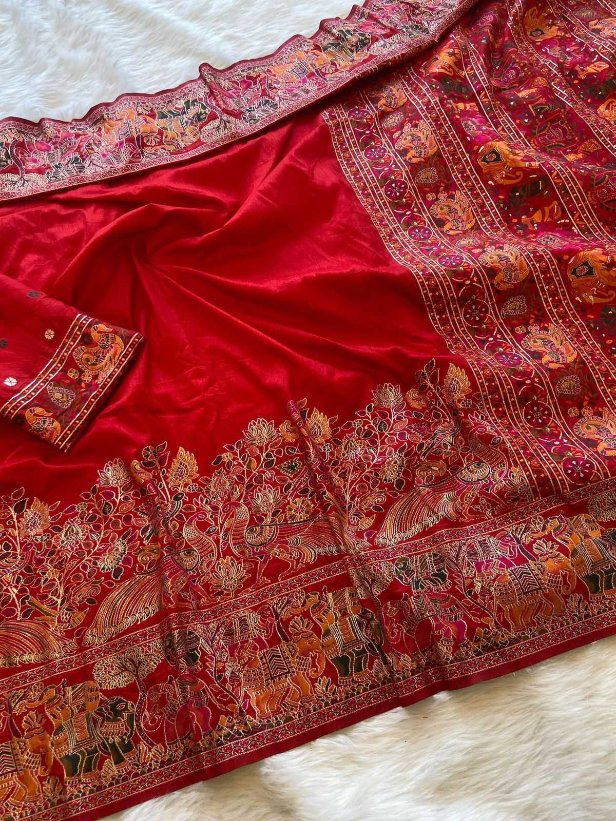 Pashmina Soft Silk Saree
