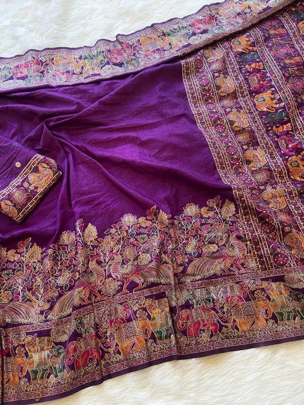 Pashmina Soft Silk Saree