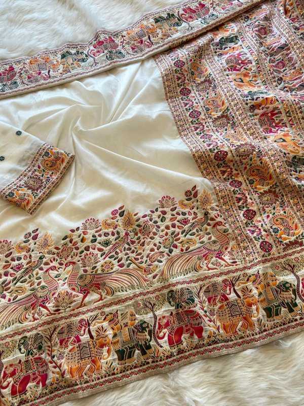 Pashmina Soft Silk Saree