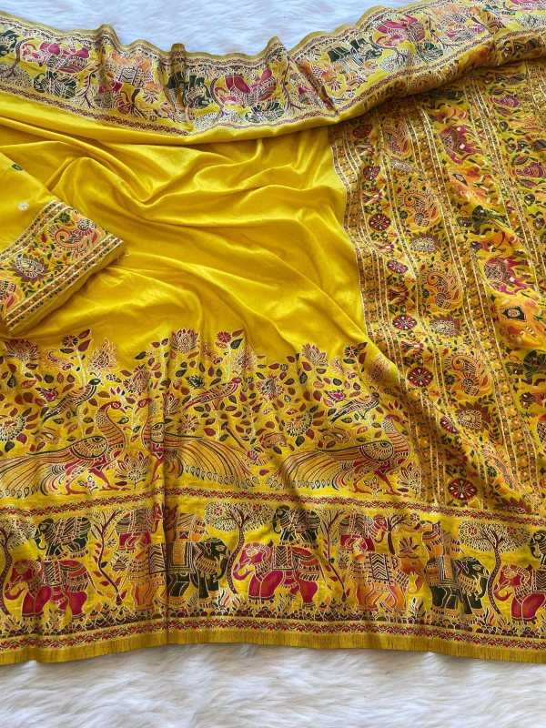 Pashmina Soft Silk Saree