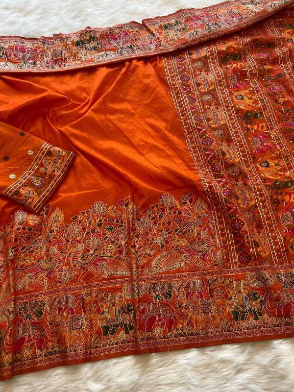 Pashmina Soft Silk Saree