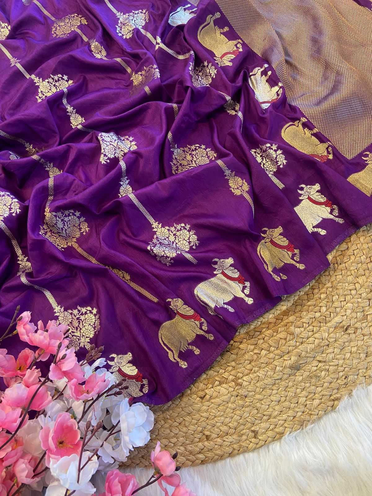 Banarasi Soft Silk Designer Saree