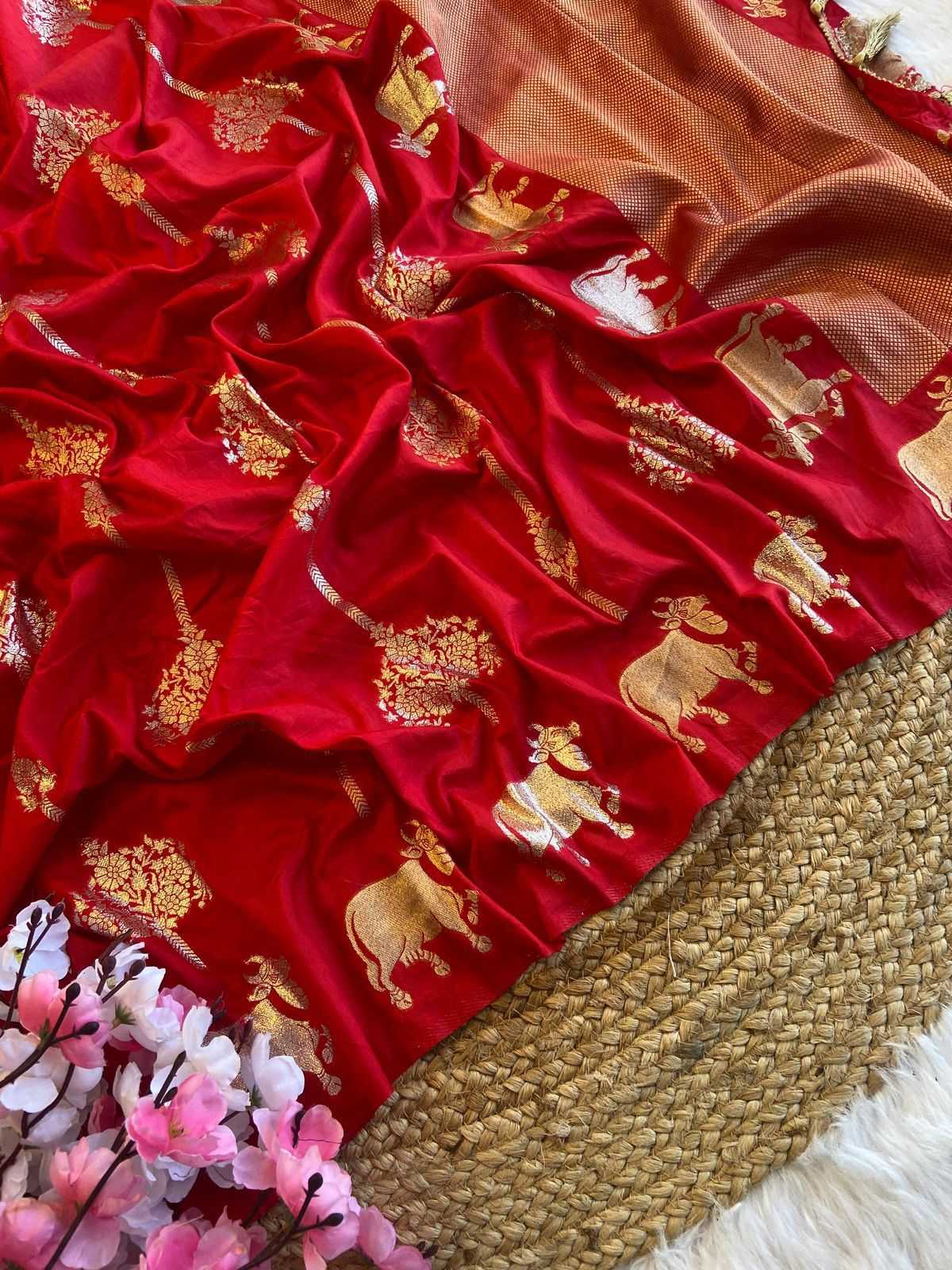 Banarasi Soft Silk Designer Saree