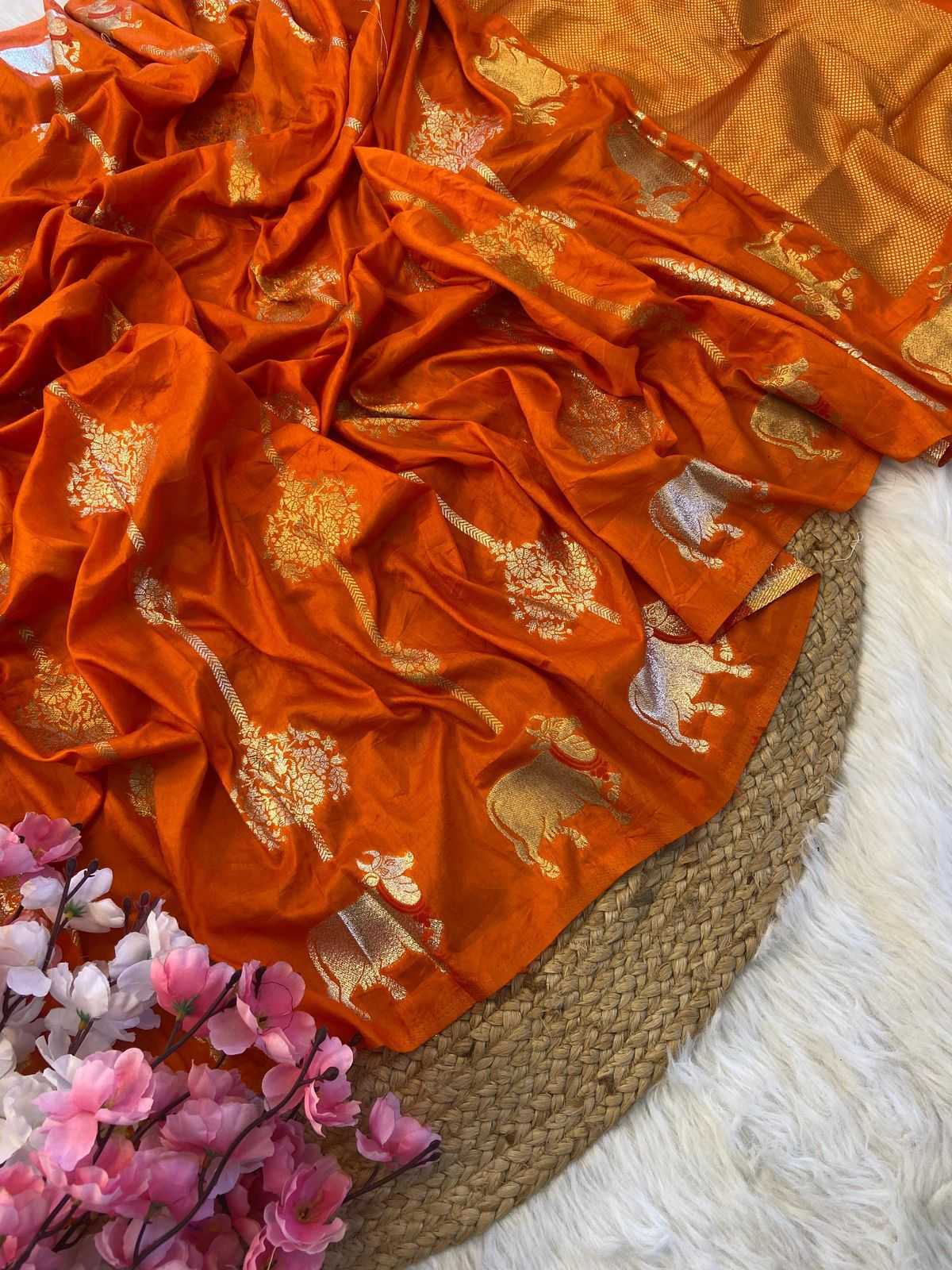 Banarasi Soft Silk Designer Saree