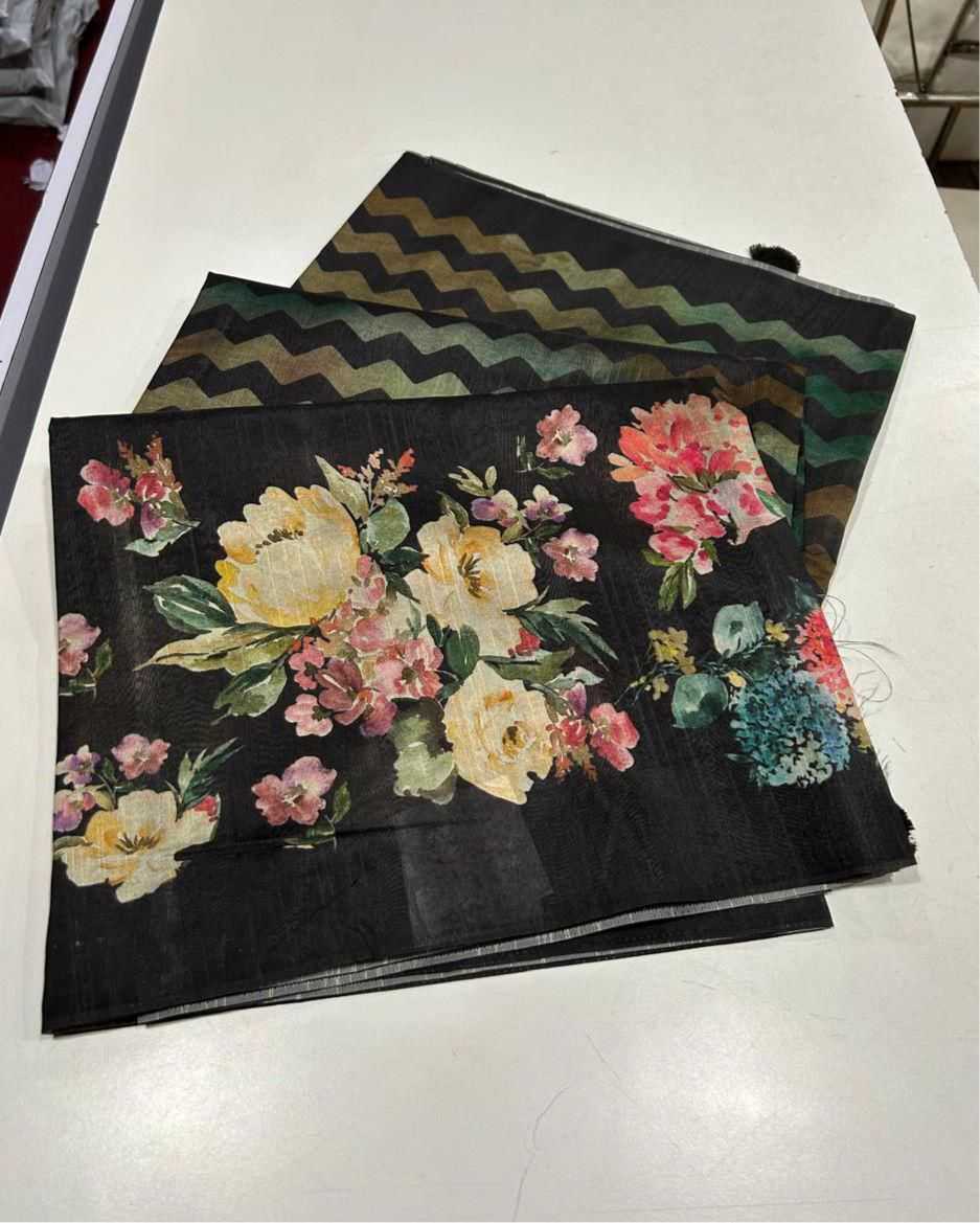 Tussar Silk Printed Saree