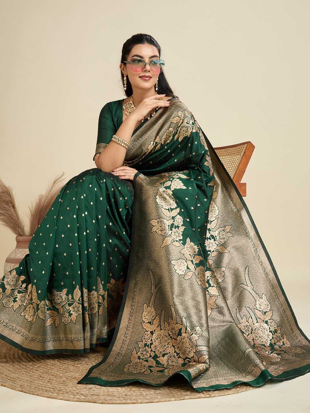 Rabina Kanjivaram Silk Fancy Saree