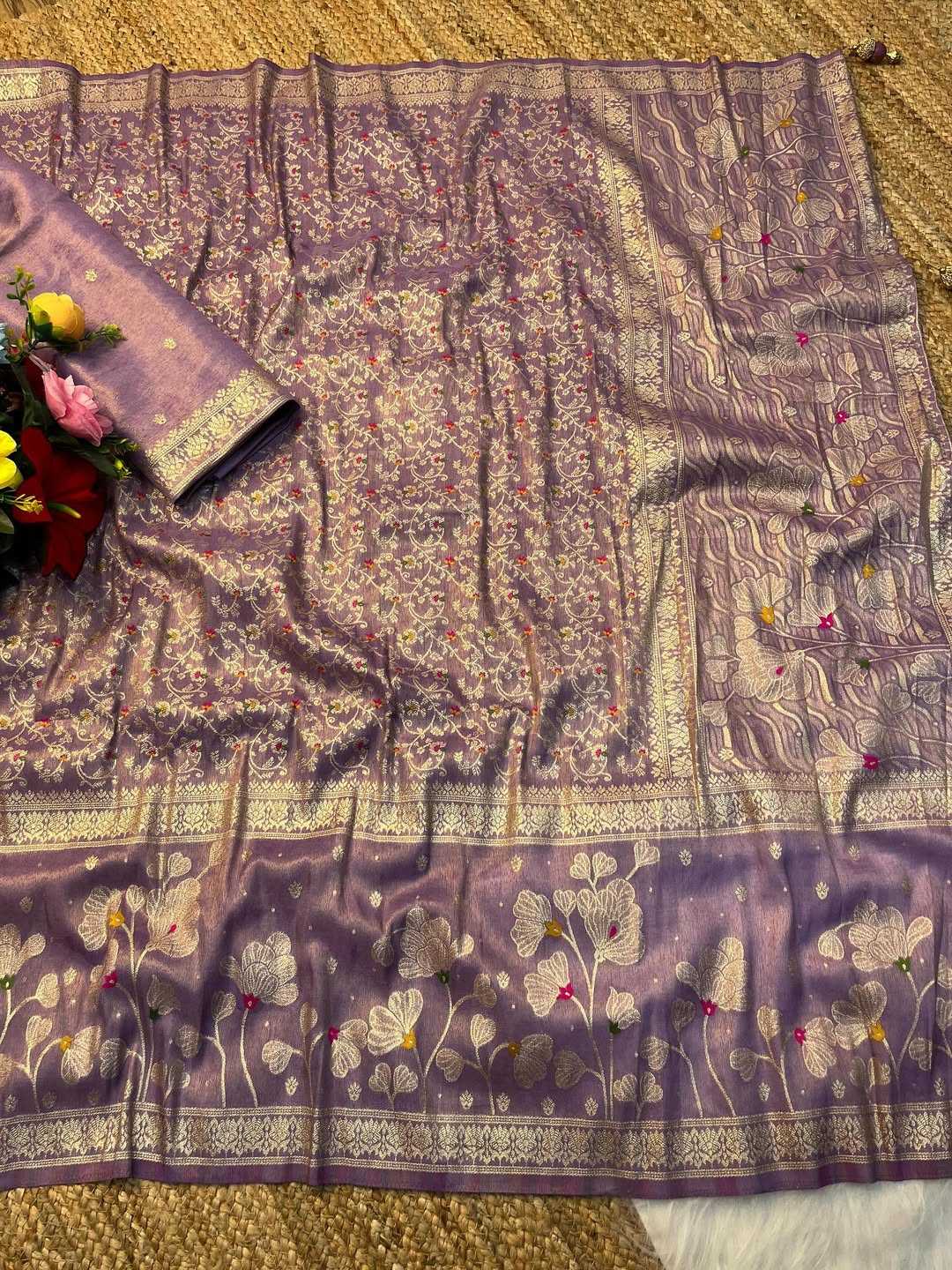Rabina Organza Silk Fancy Saree