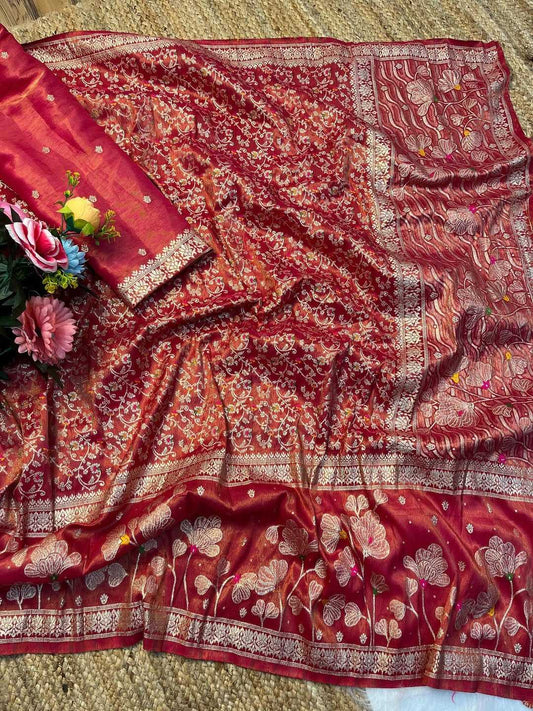 Rabina Organza Silk Fancy Saree