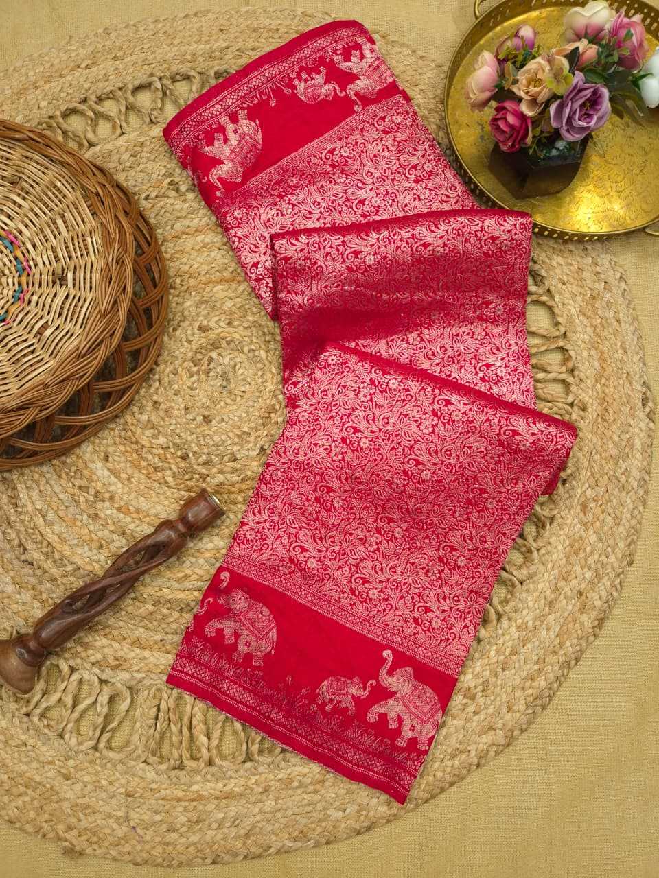 Roshni Khadi Silk Saree