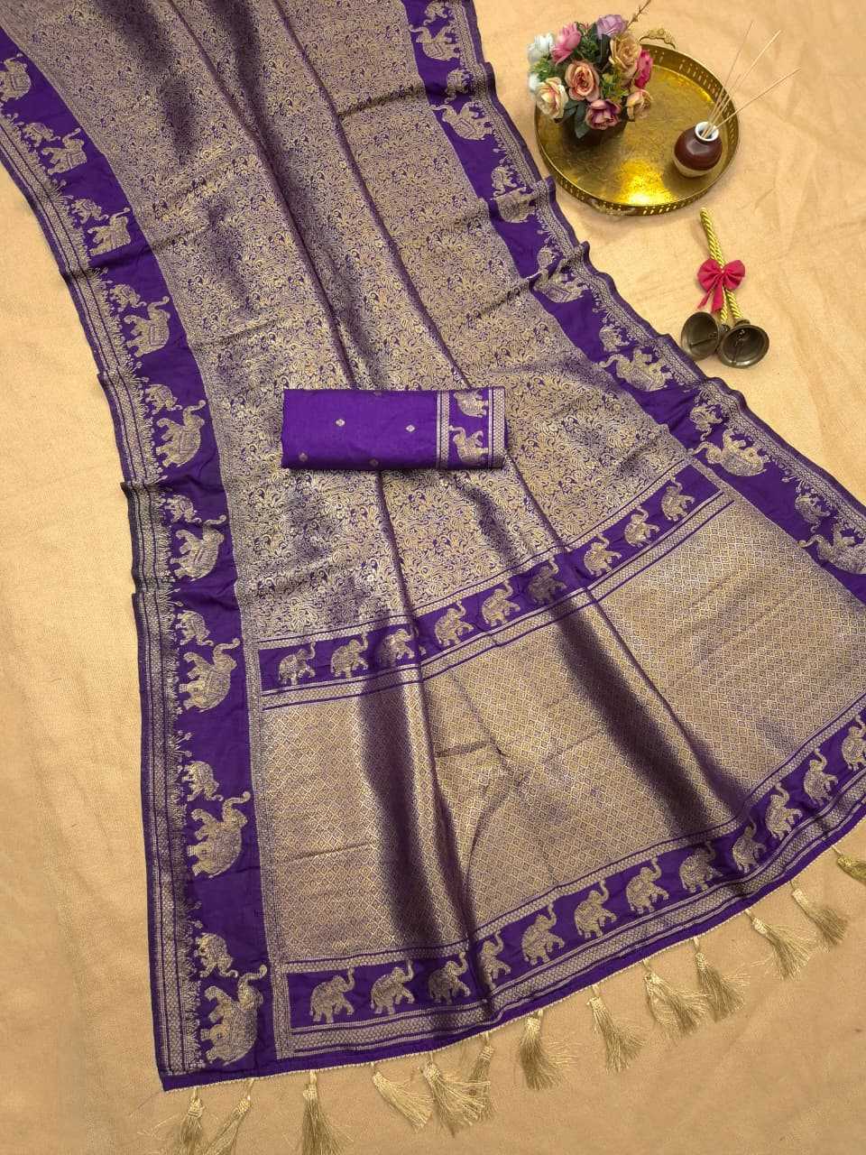 Roshni Khadi Silk Saree