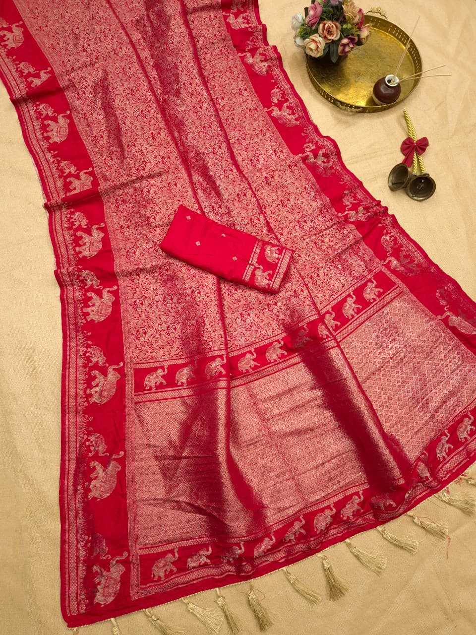 Roshni Khadi Silk Saree
