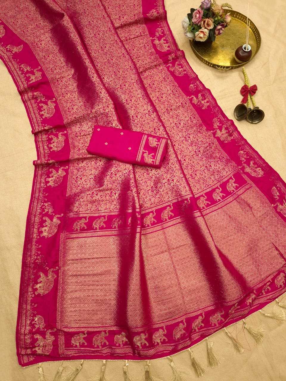 Roshni Khadi Silk Saree