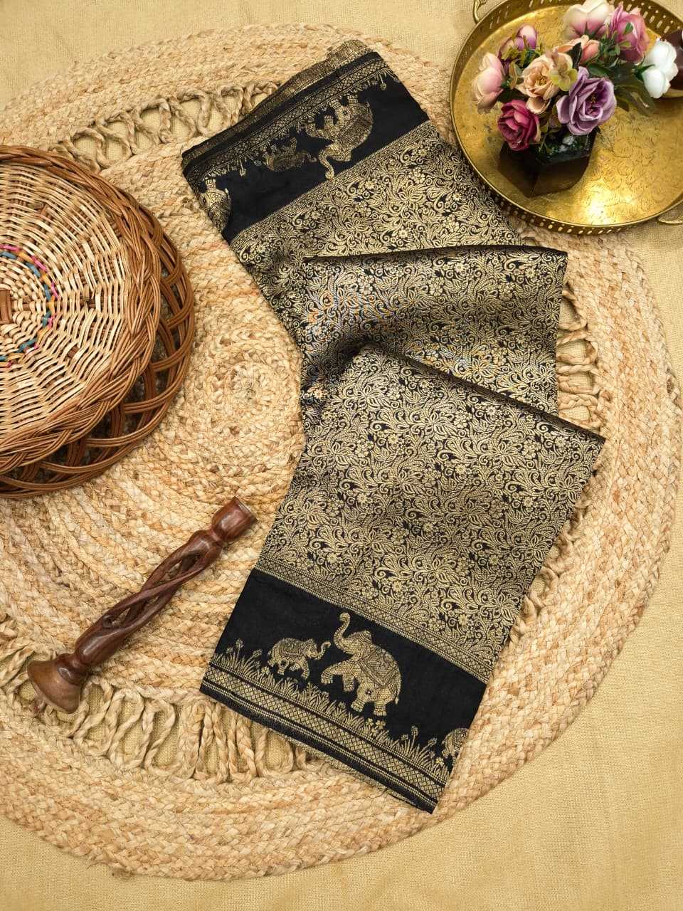 Roshni Khadi Silk Saree