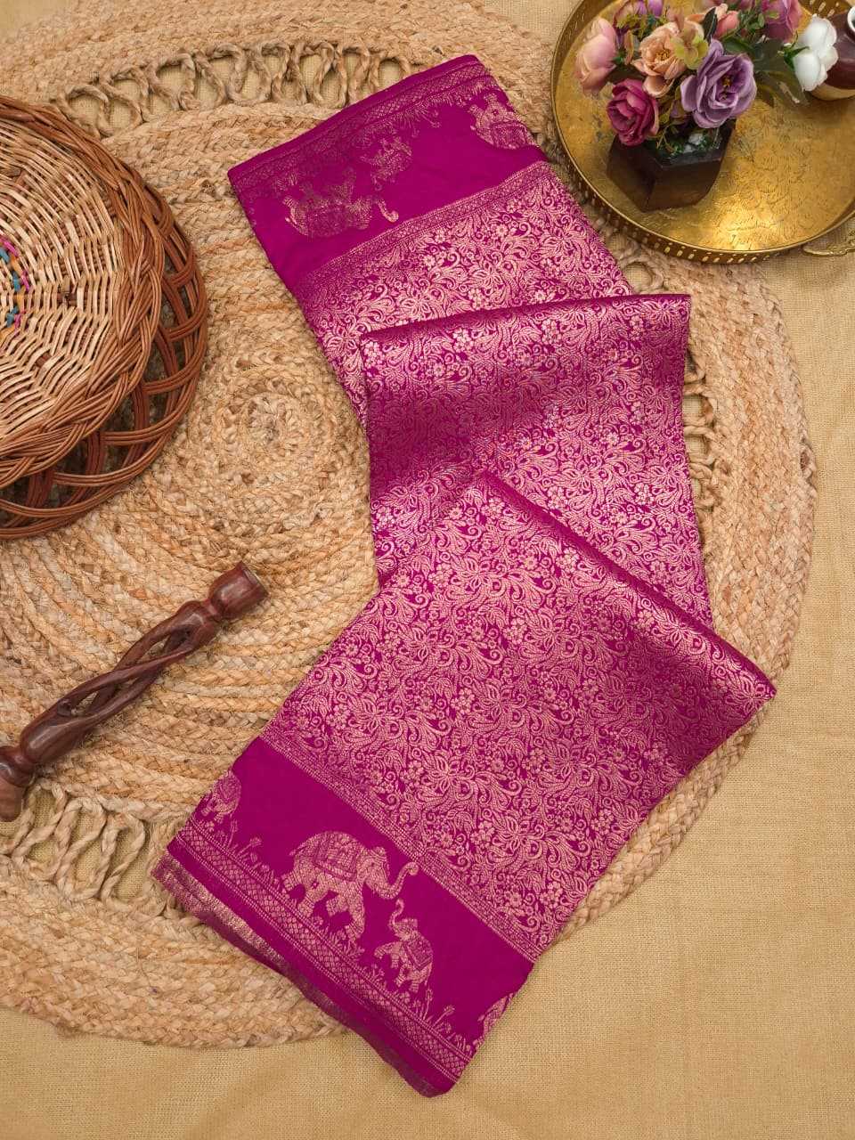 Roshni Khadi Silk Saree