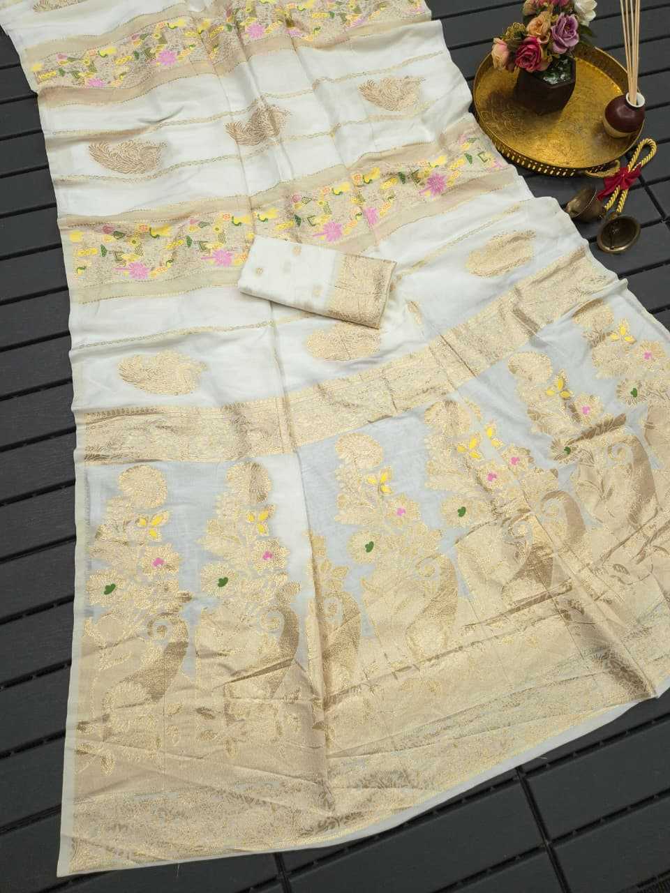 Russian Silk Designer Saree
