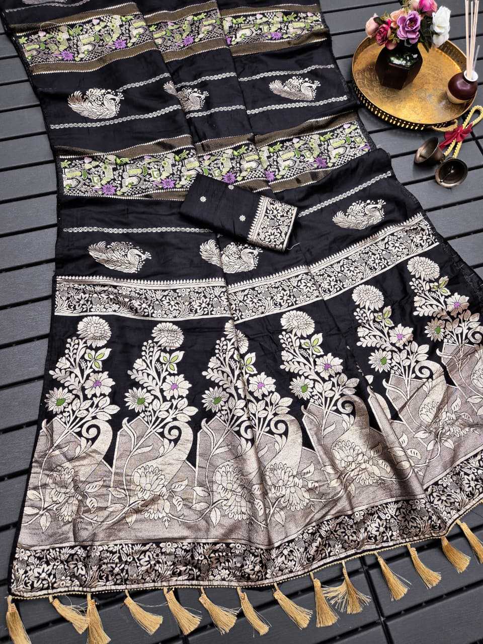 Russian Silk Designer Saree