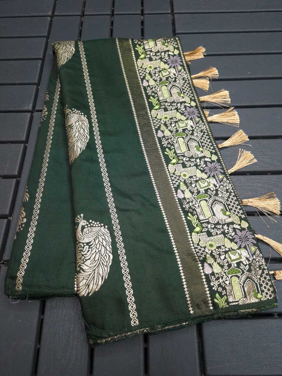 Russian Silk Designer Saree