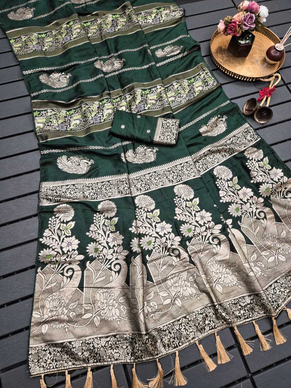 Russian Silk Designer Saree