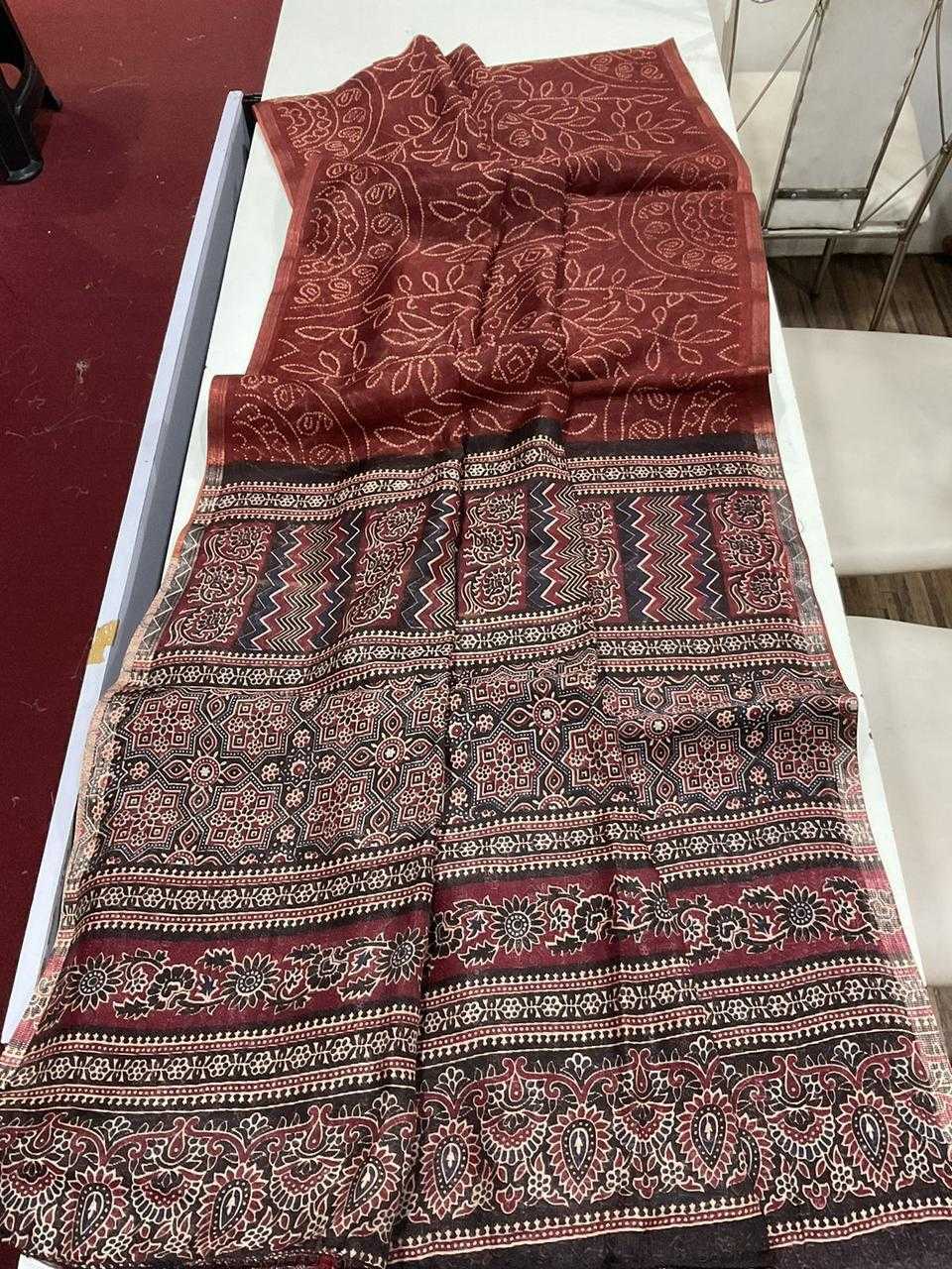 Linen Designer Saree