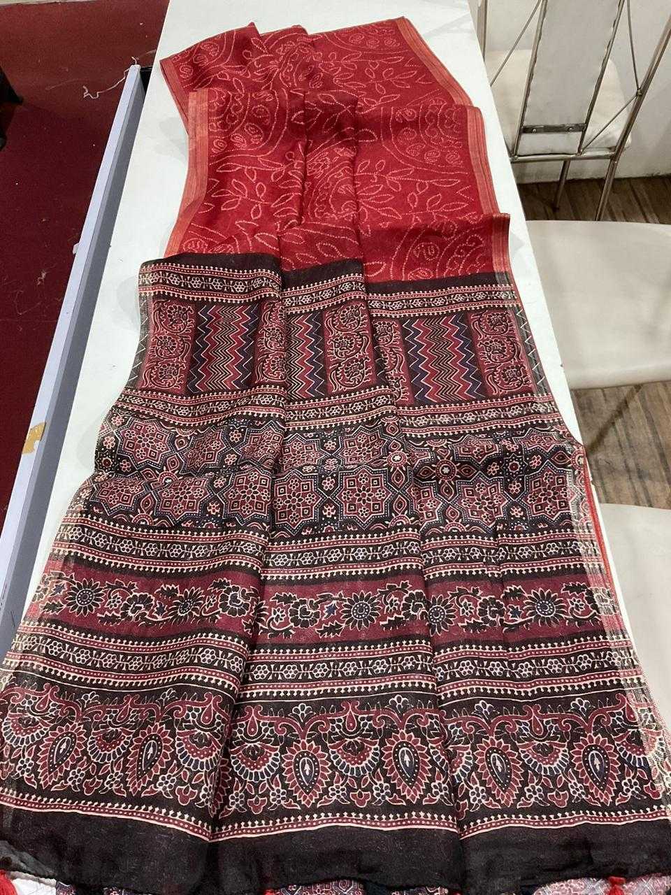 Linen Designer Saree
