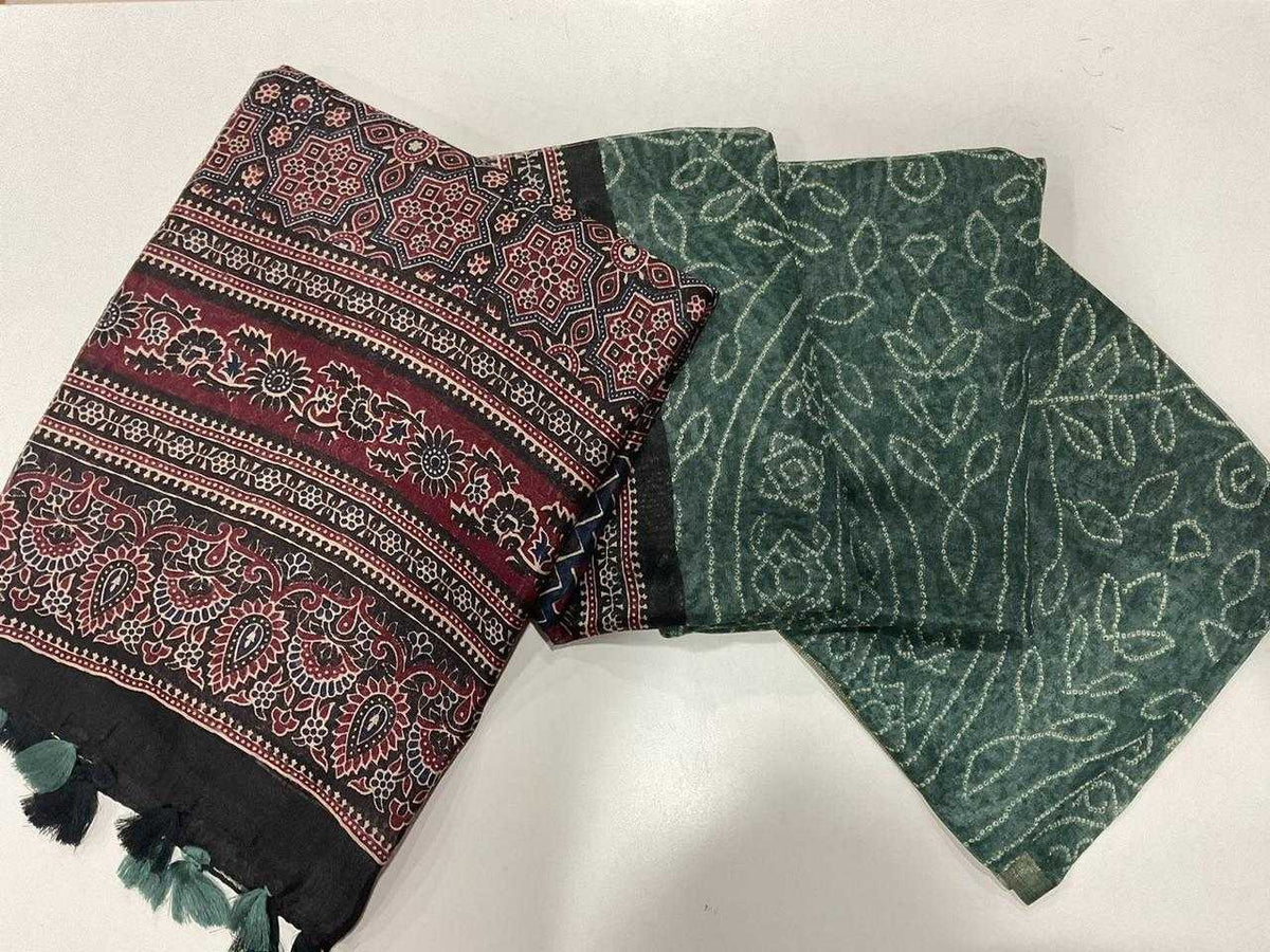 Linen Designer Saree