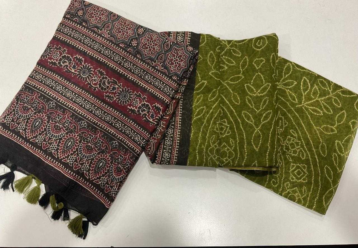 Linen Designer Saree