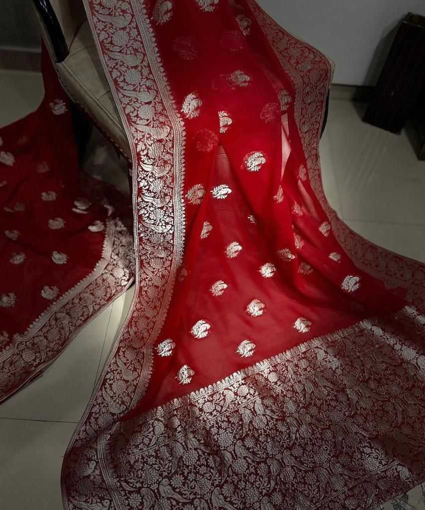 Georgette Fancy Saree