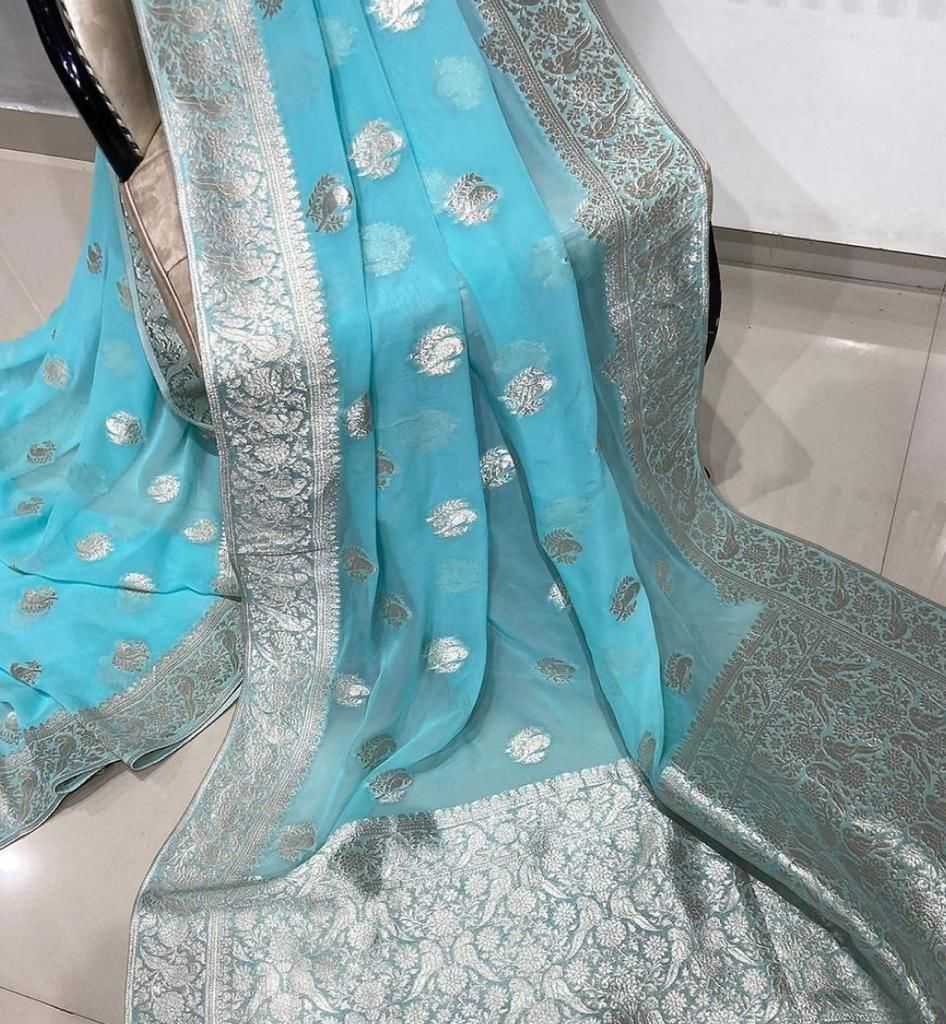 Georgette Fancy Saree