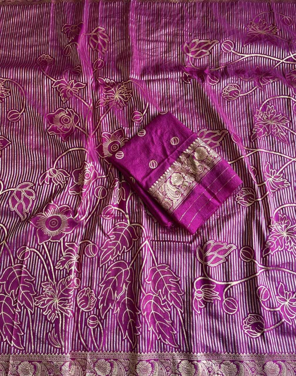 Crepe Designer Saree