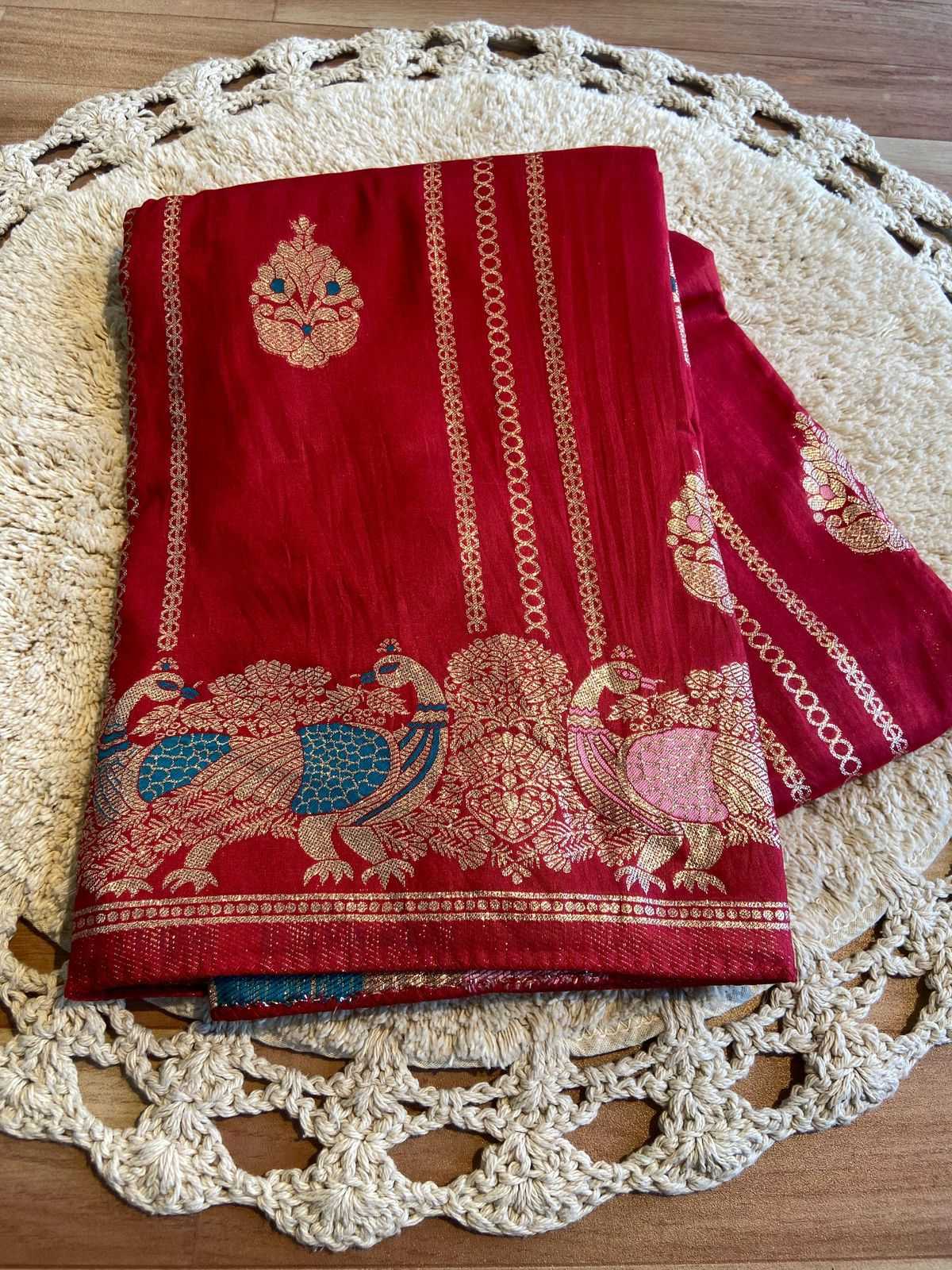 Russian Silk Designer Saree