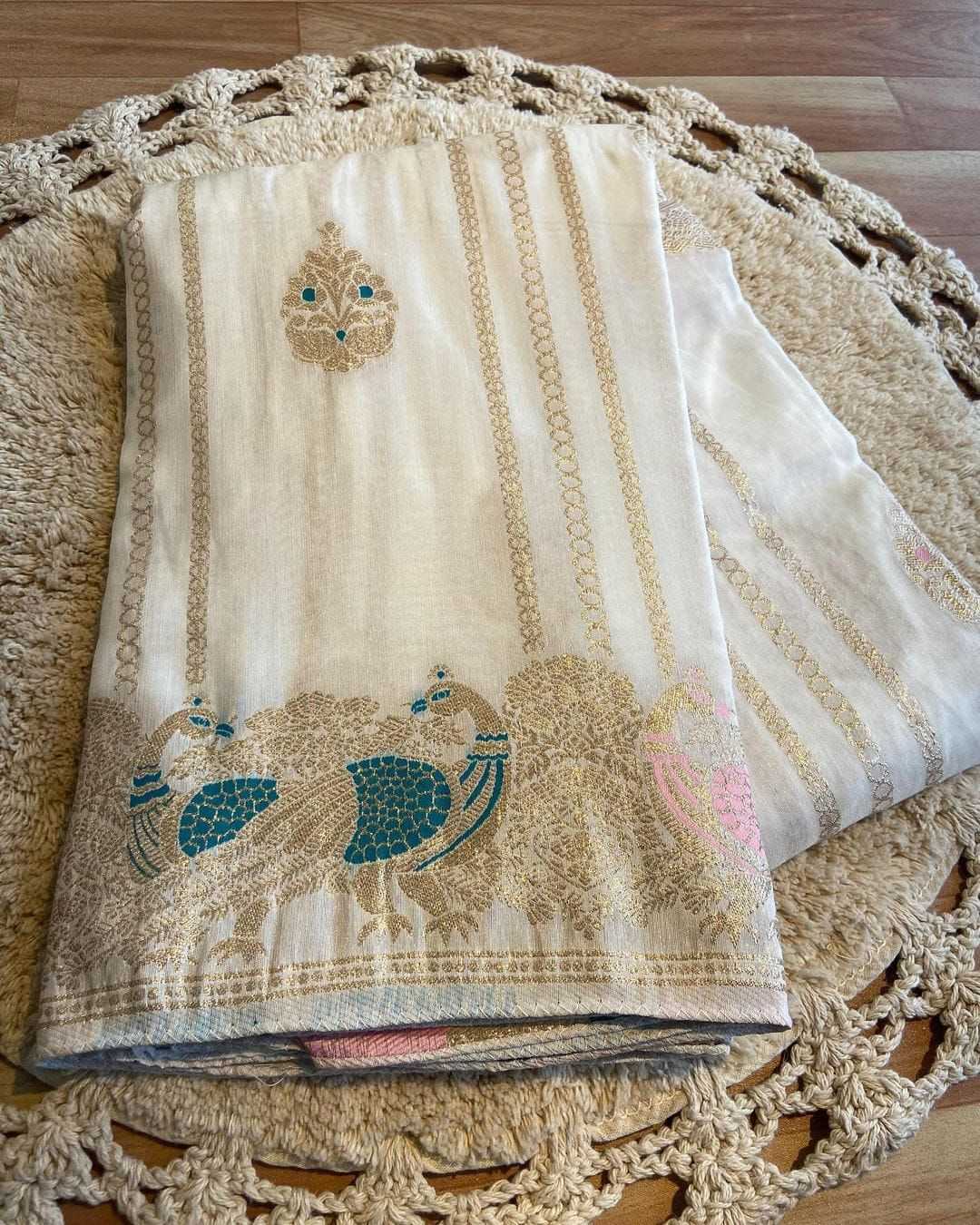 Russian Silk Designer Saree