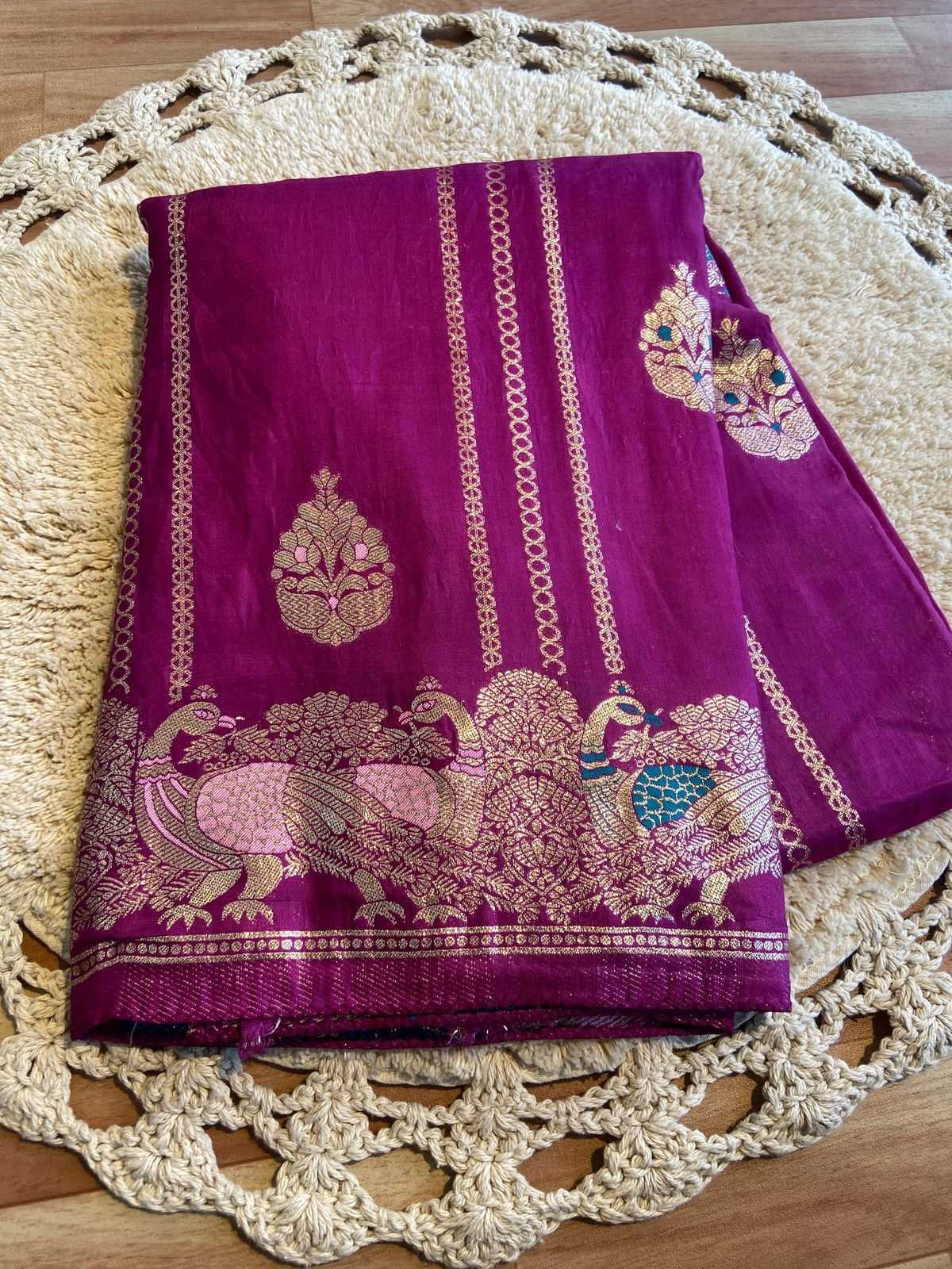 Russian Silk Designer Saree
