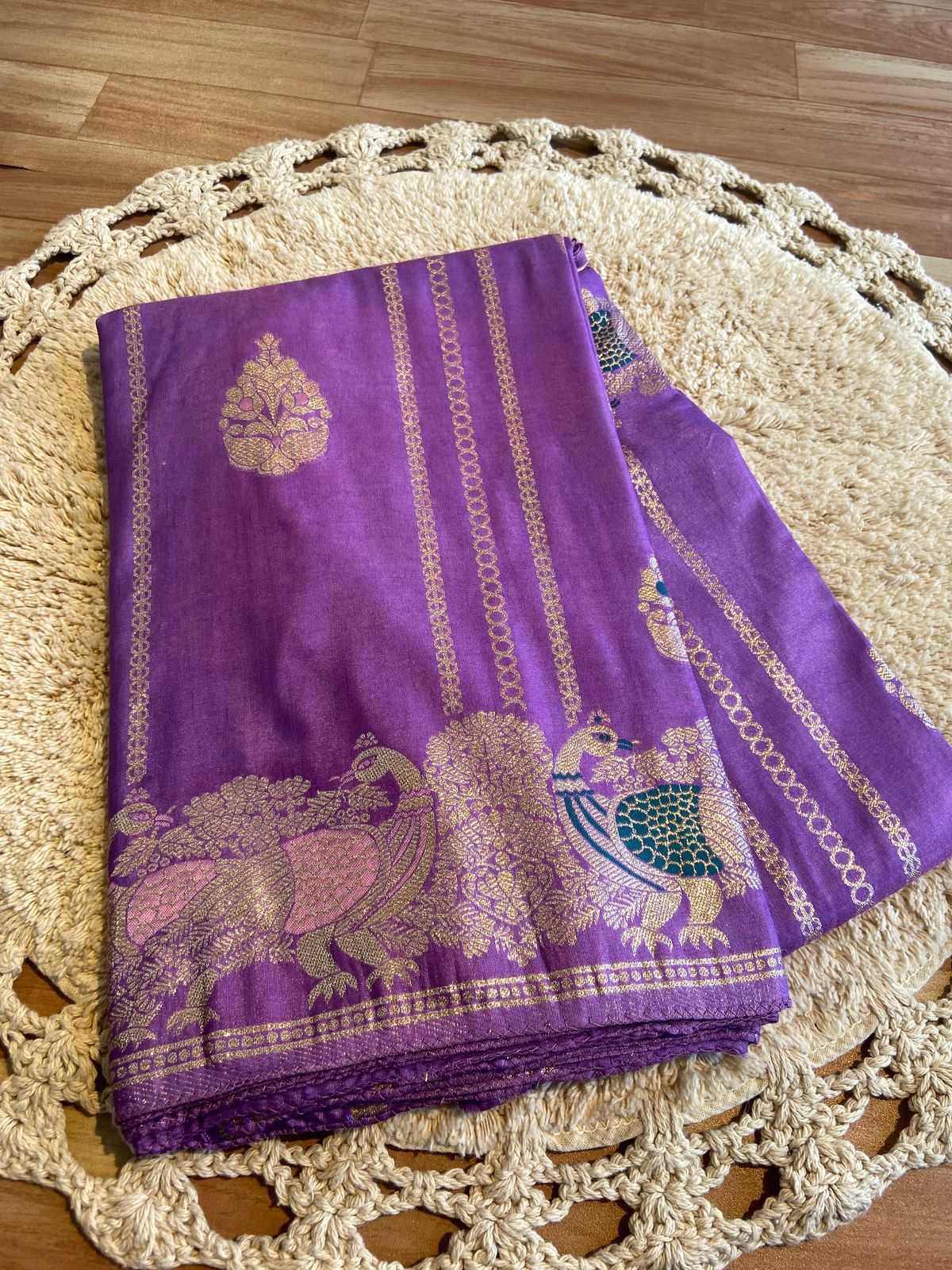 Russian Silk Designer Saree