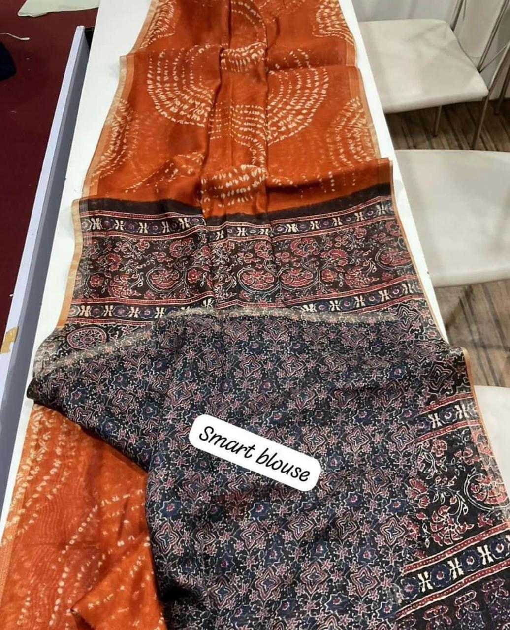 Printed Saree
