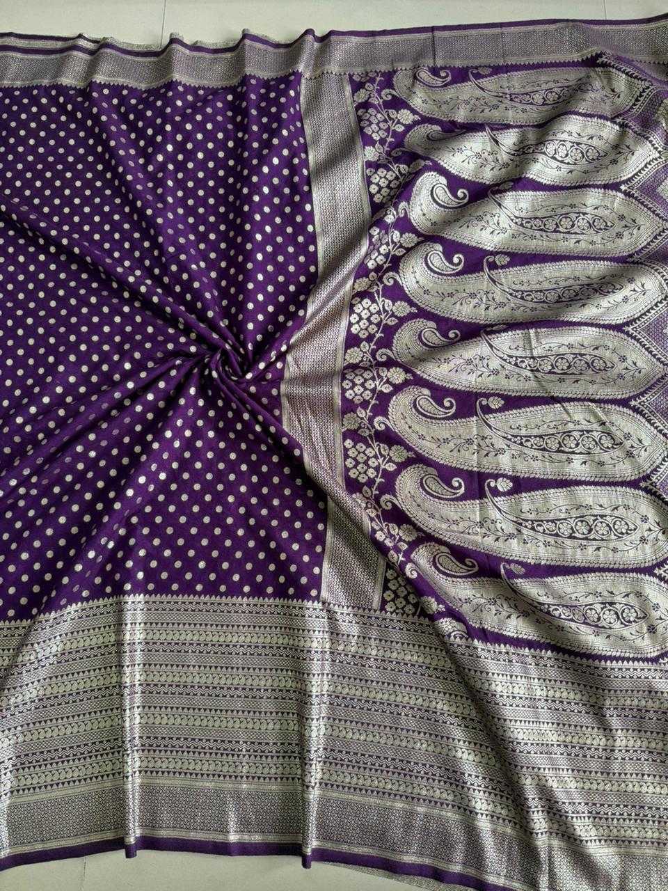 Crepe Silk Butta Saree