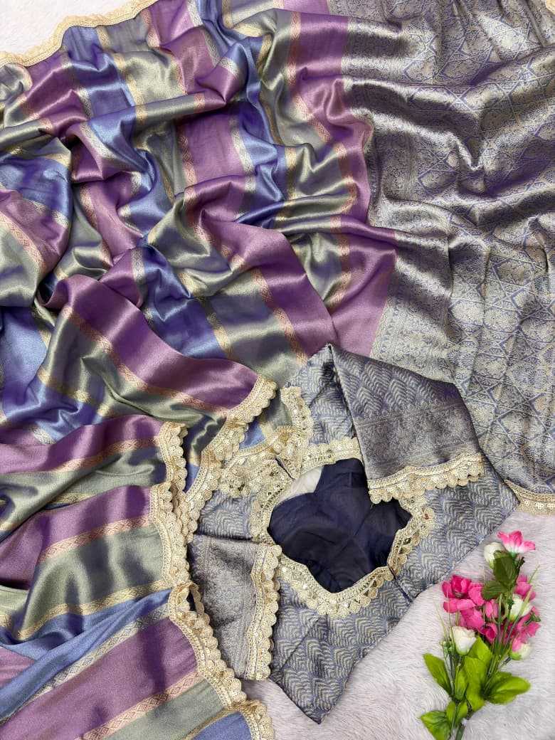 Lace Border Saree