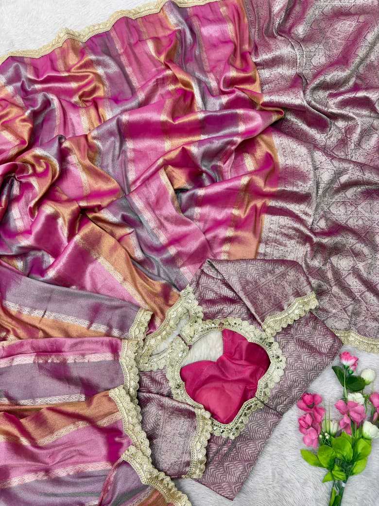 Lace Border Saree