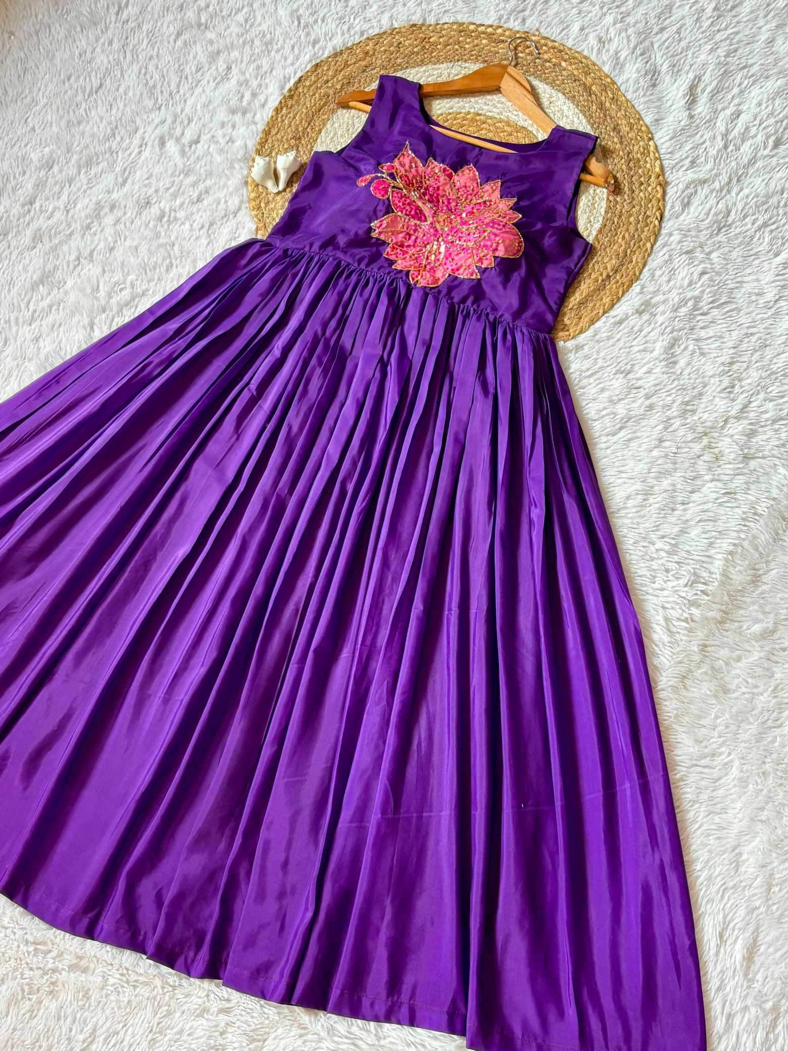 Printed Gown