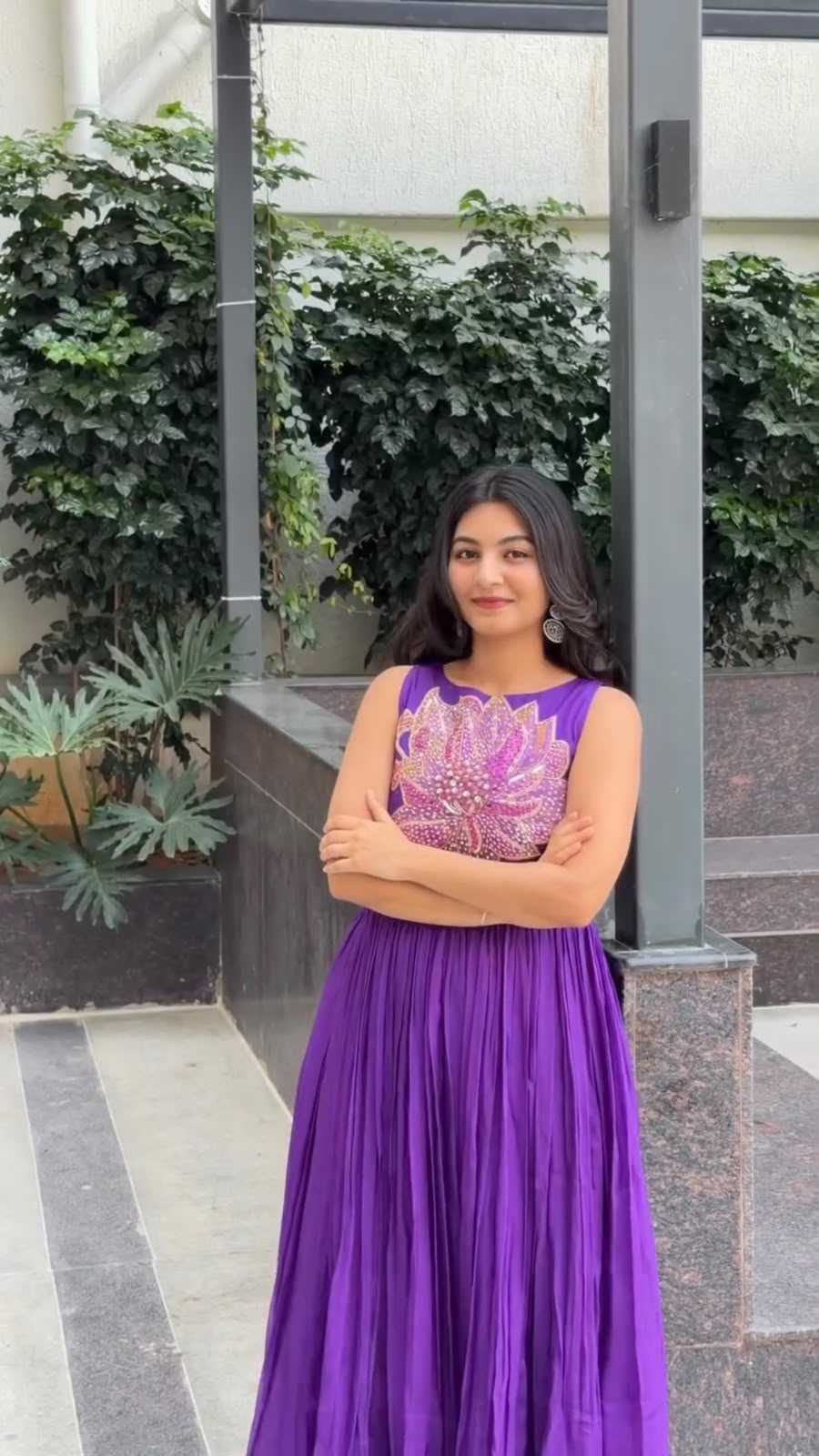 Printed Gown