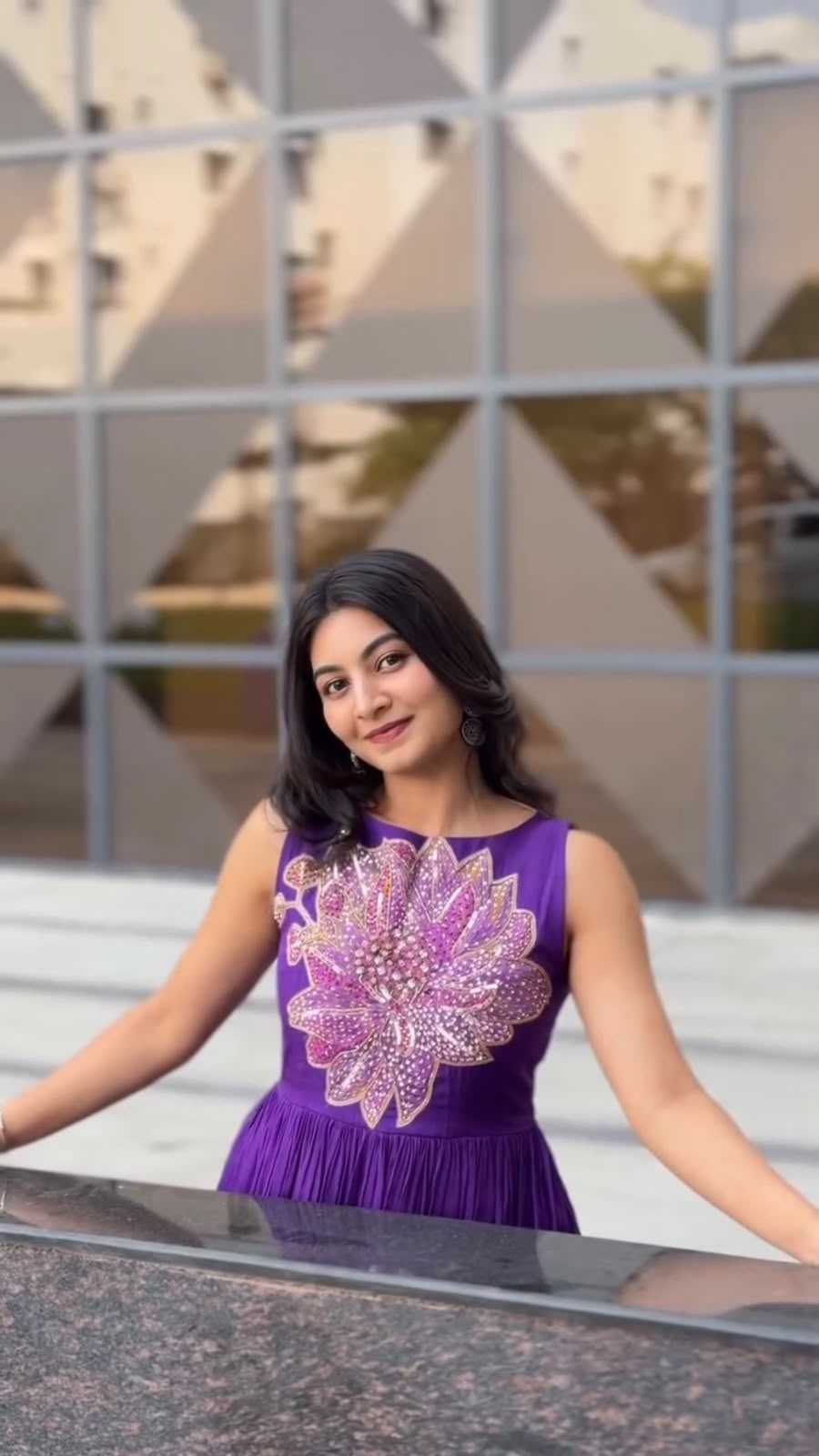 Printed Gown