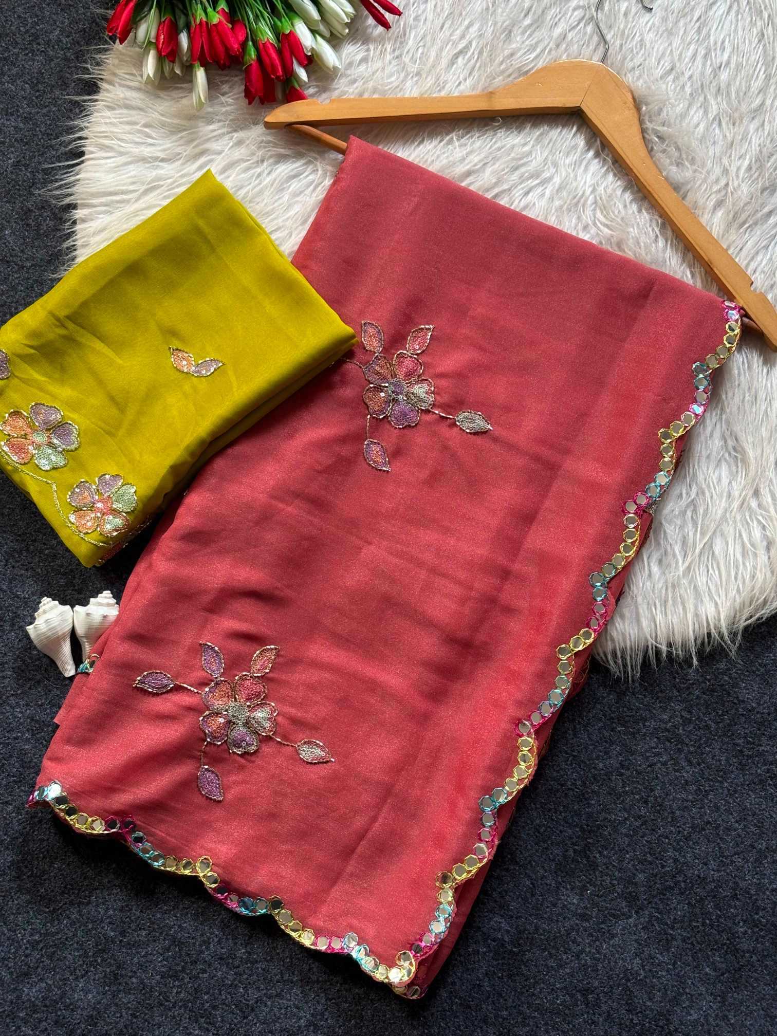 Georgette Designer Saree