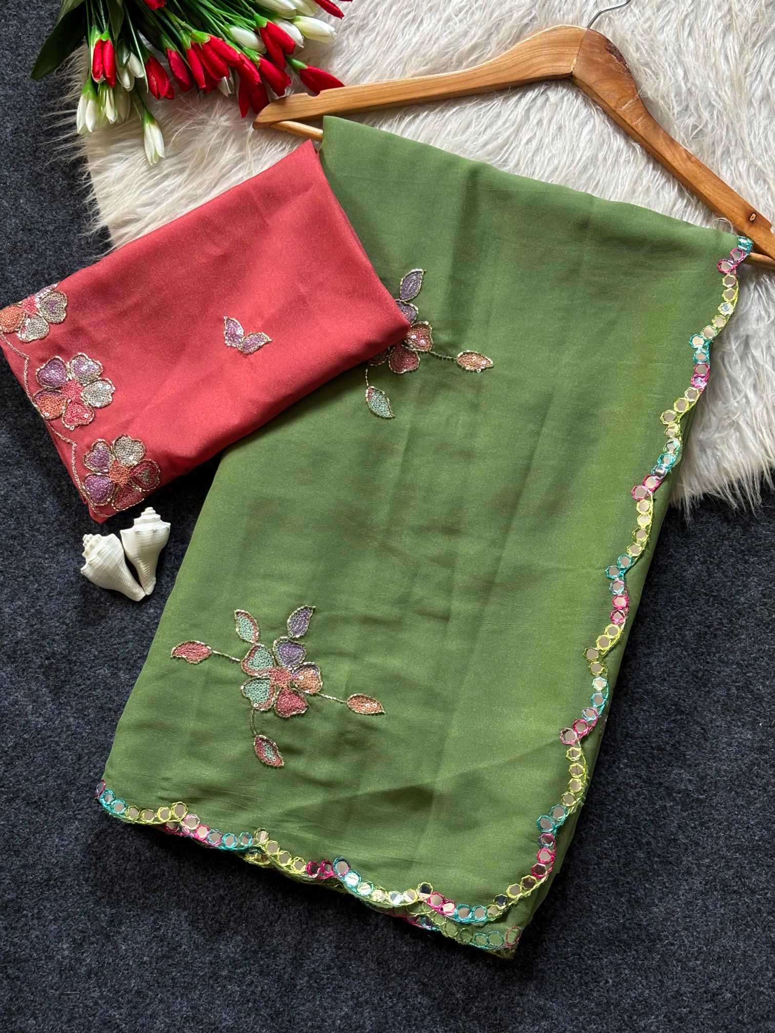 Georgette Designer Saree