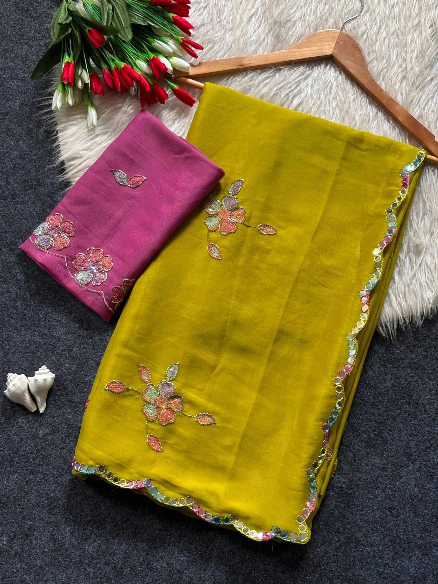 Georgette Designer Saree