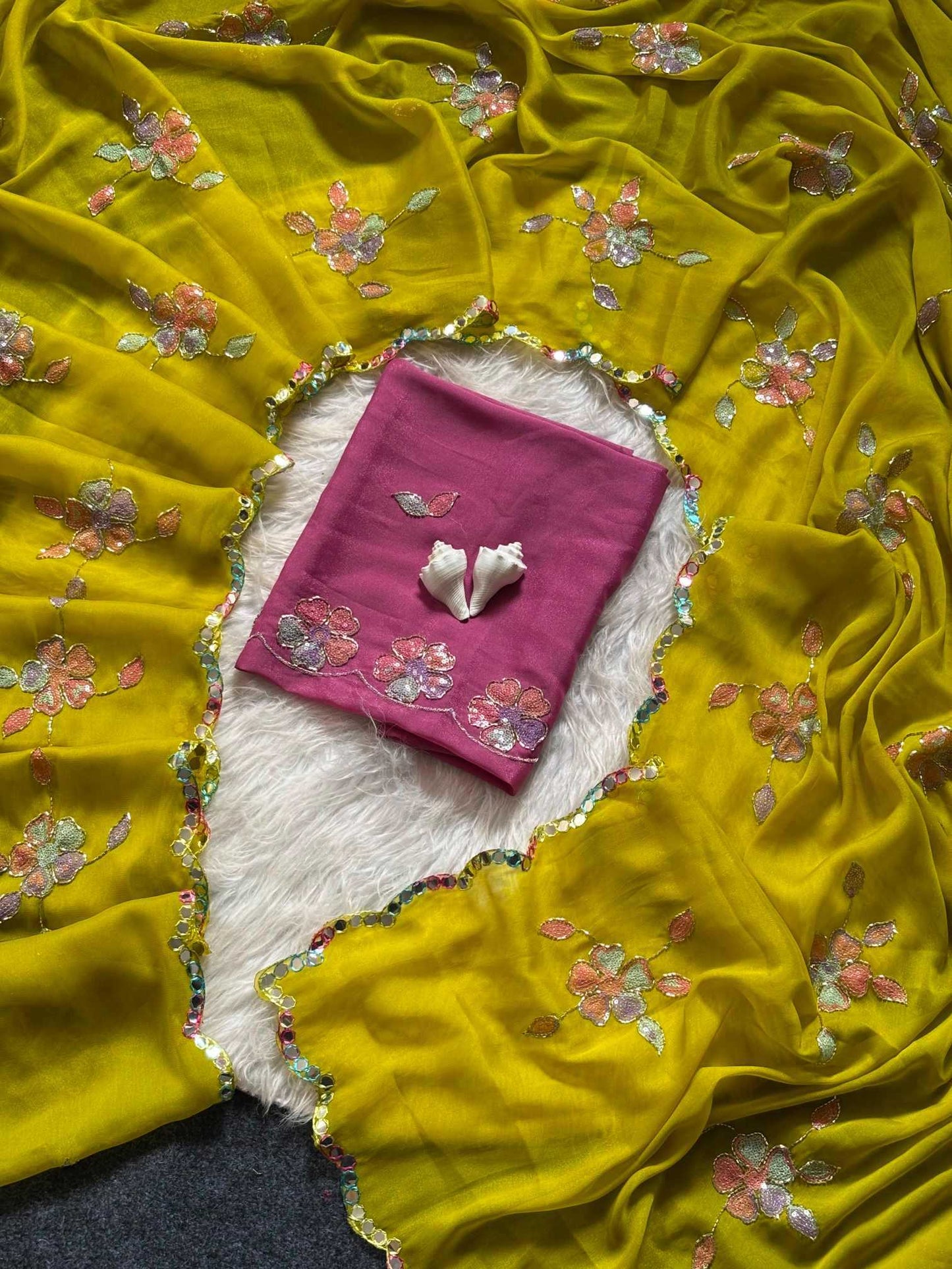 Georgette Designer Saree