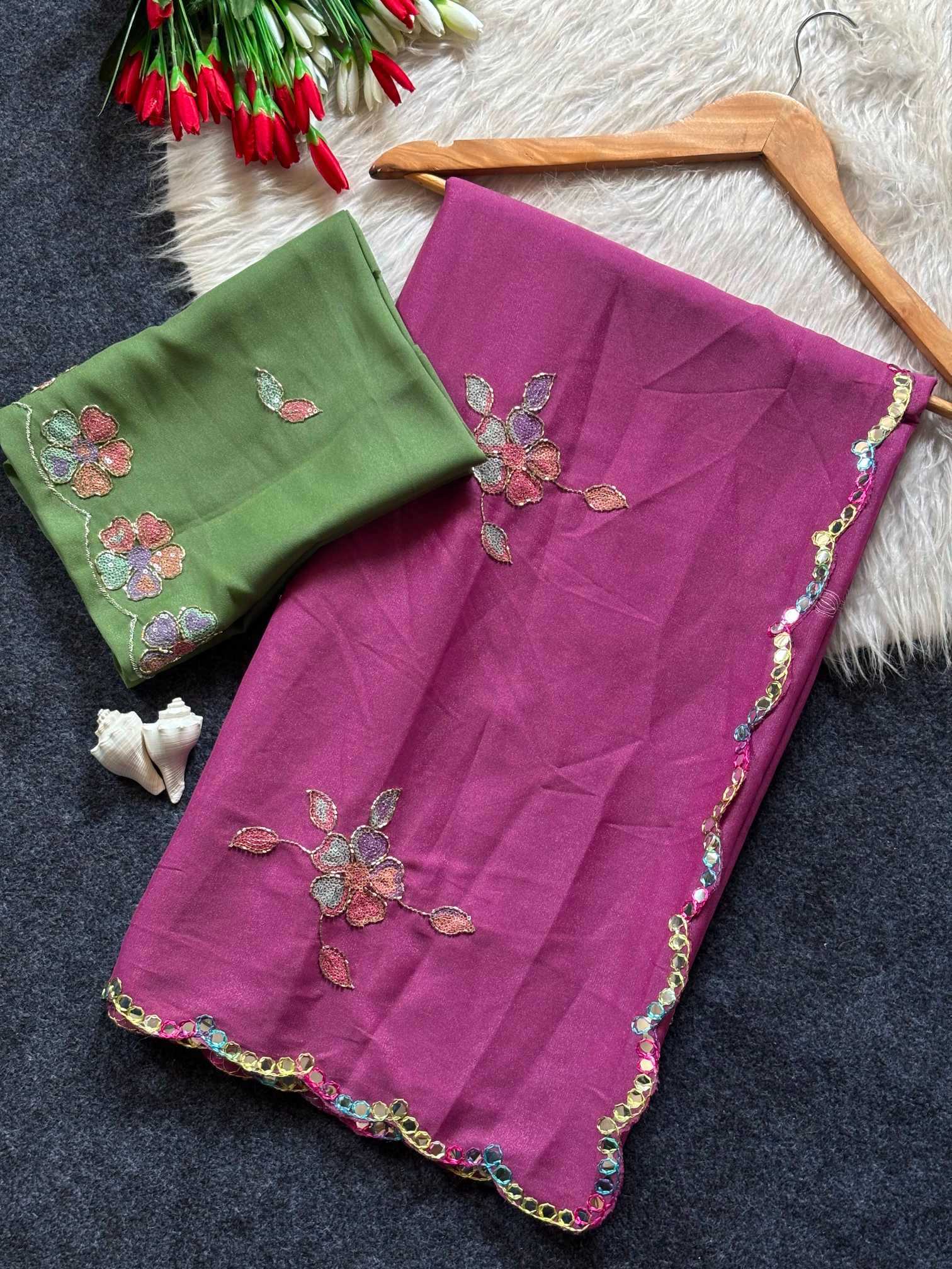 Georgette Designer Saree
