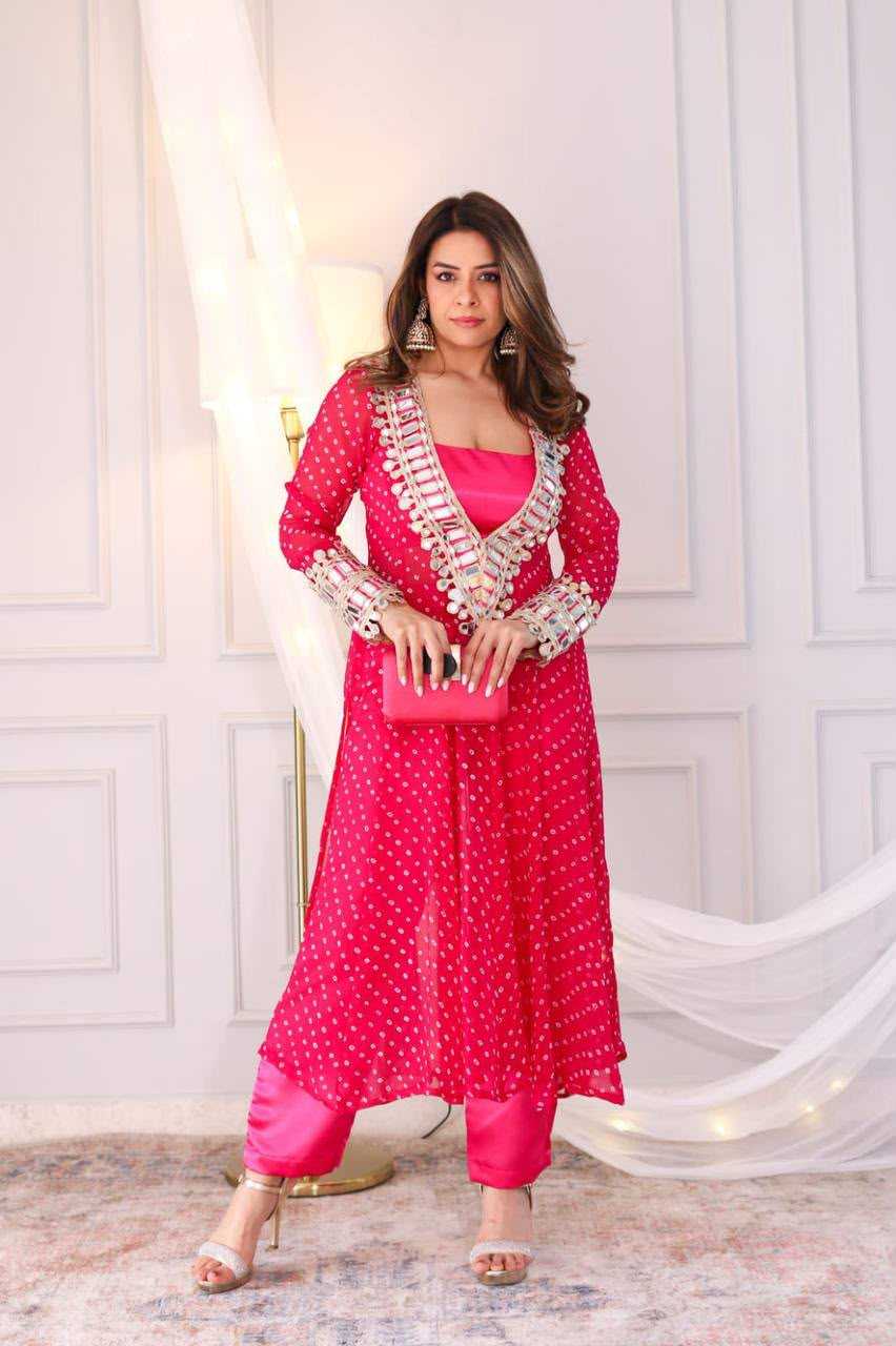 Real Georgette Designer Kurti