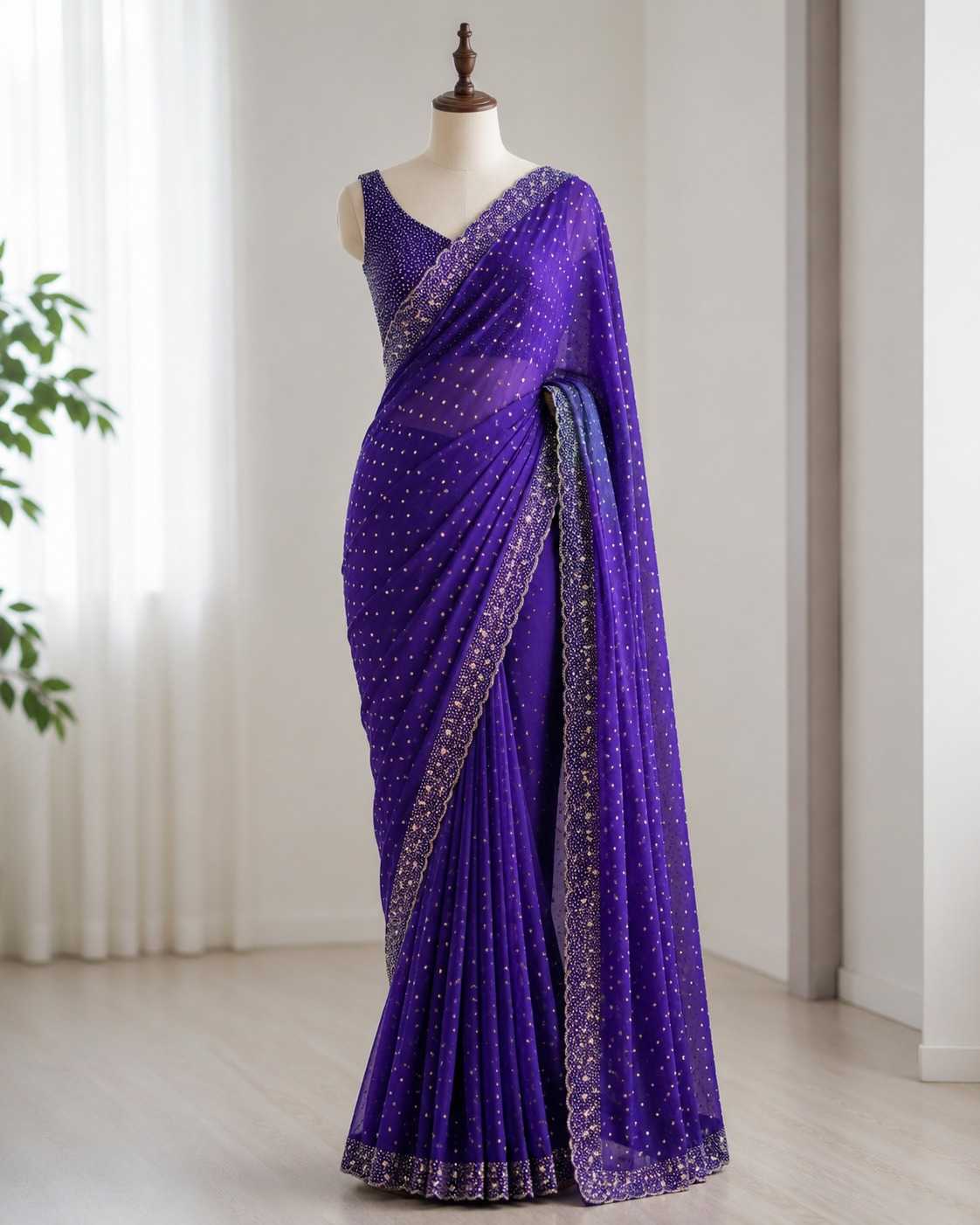 Party Wear Silk Saree