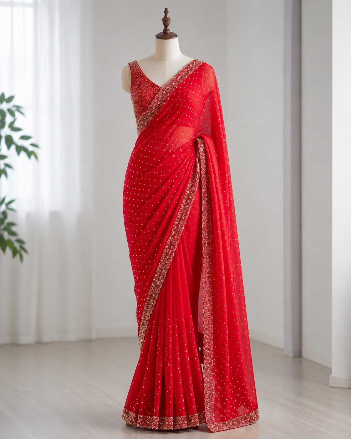 Party Wear Silk Saree
