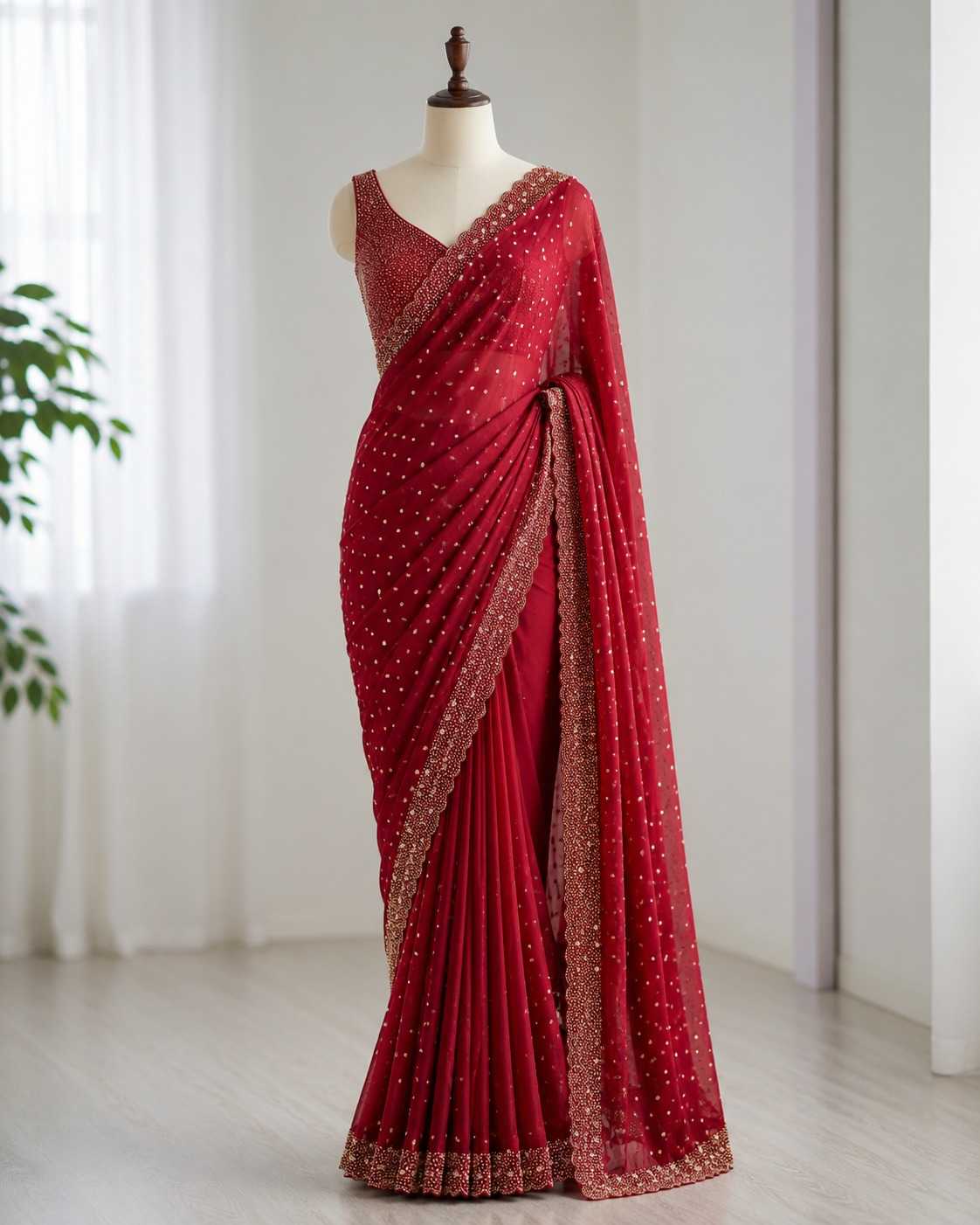 Party Wear Silk Saree