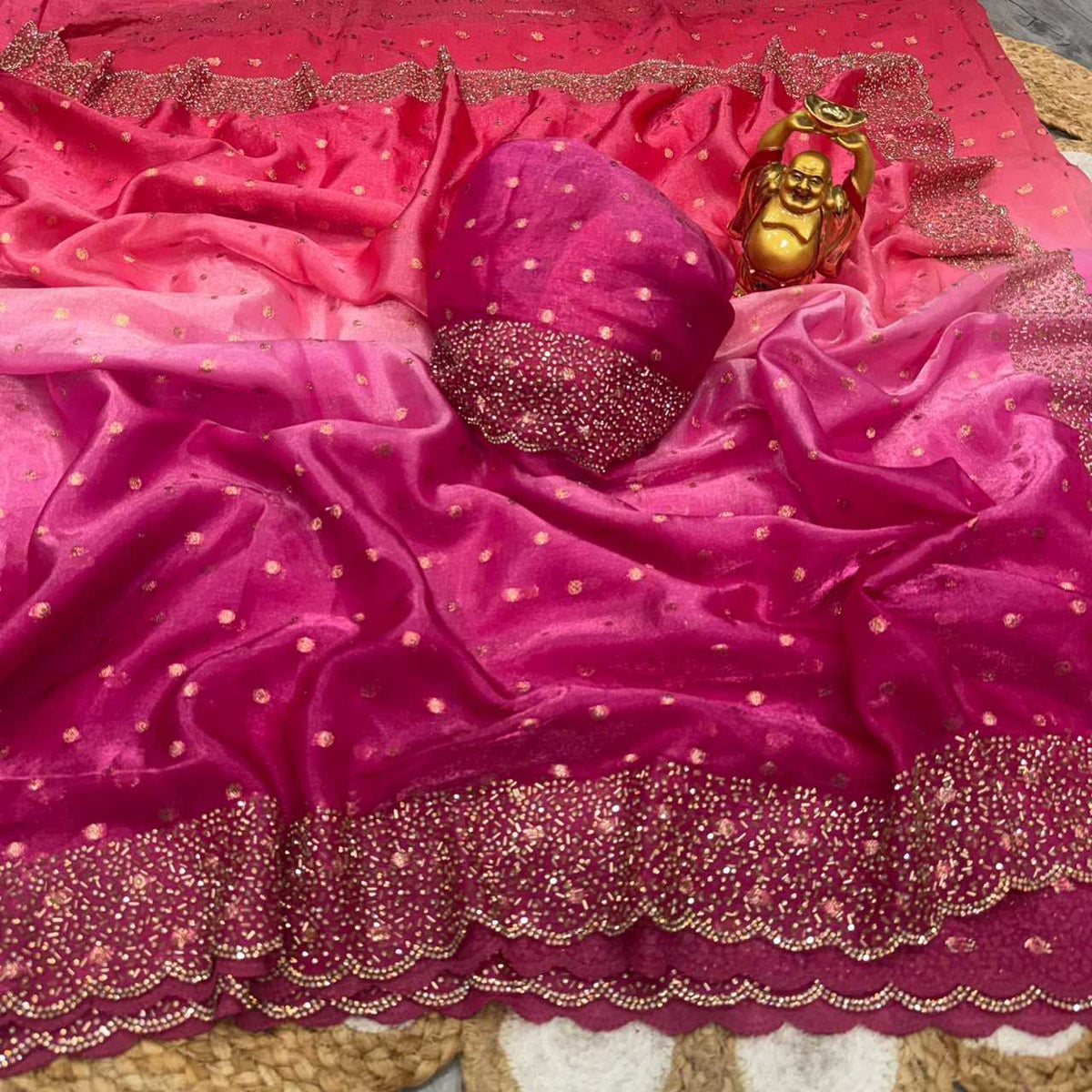 Space Silk Traditional Saree